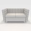 Sofa 2 Seater 8 3D model