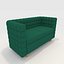 Sofa 2 Seater 8 3D model