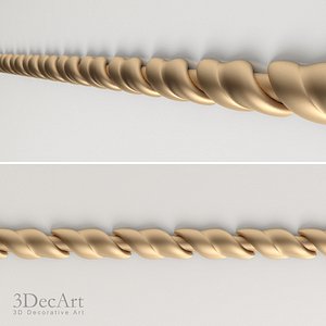 3D model of the molding | Free | Bg_004
