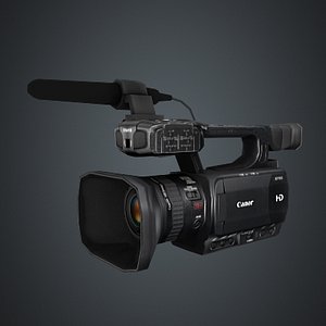 Canon XF100 camcorder. Game-ready.