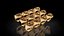Lot de 12 bagues astrologiques