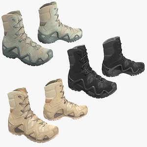 Military Boots Collection model