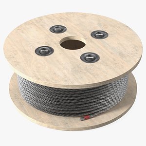 Srawl Warp Steel Rope Wooden Coil