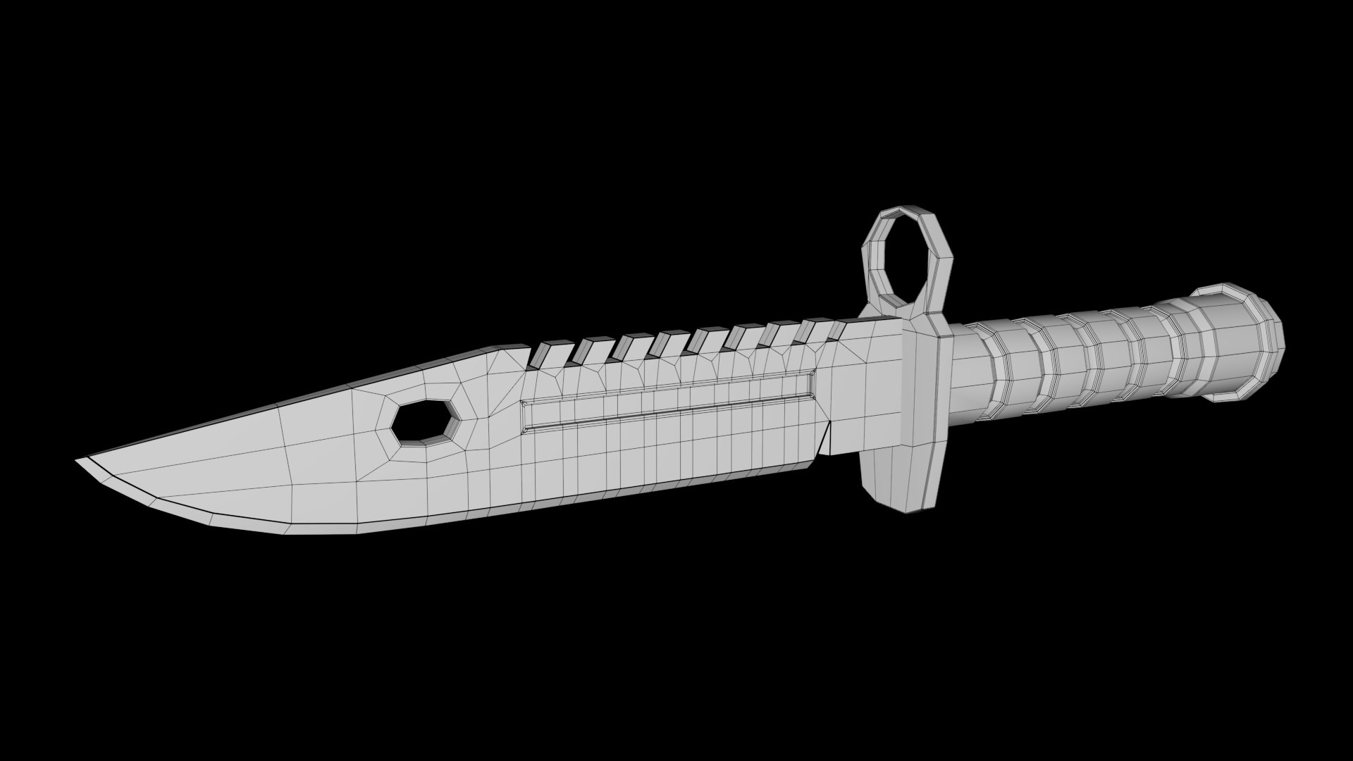 3D Model Bayonet - TurboSquid 2201717