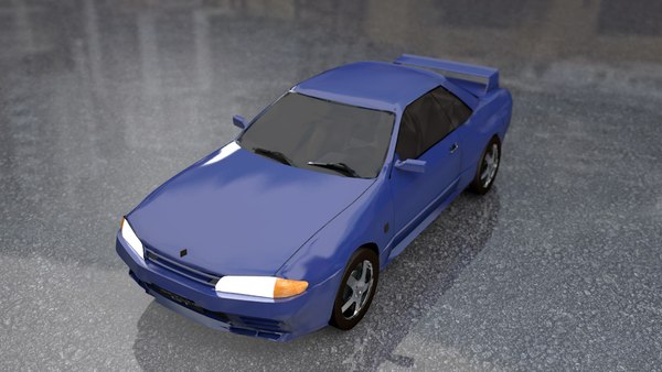  modelo 3d Nissan Skyline GTR viejo estilo - TurboSquid 1437463