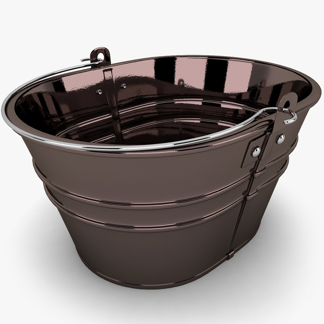 3ds Max Bucket Modeled
