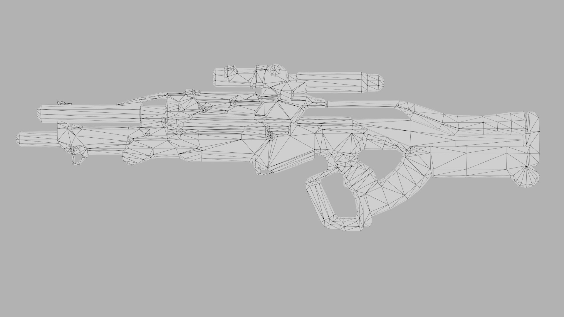 Sci-Fi Sniper Rifle model - TurboSquid 2082595