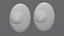 Olhos Emoji Azul