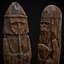 Conjunto de figuras de dioses eslavos