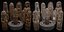 Conjunto de figuras de dioses eslavos