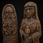 Conjunto de figuras de dioses eslavos