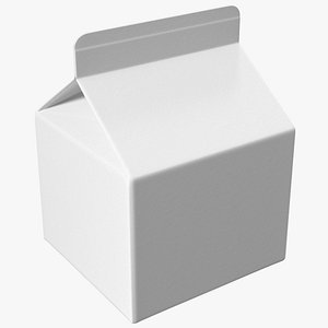 Multilayered Carton Beverage Package 3D model