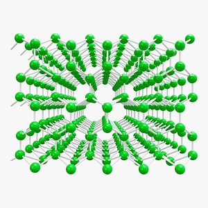 Tetrahedron structure 3D model