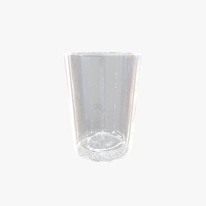 Glass100g Mid poly 3D