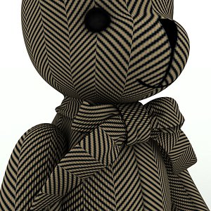 toy bear 3d max