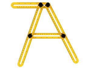 3D ruler multi angle model