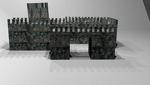 3D castle model