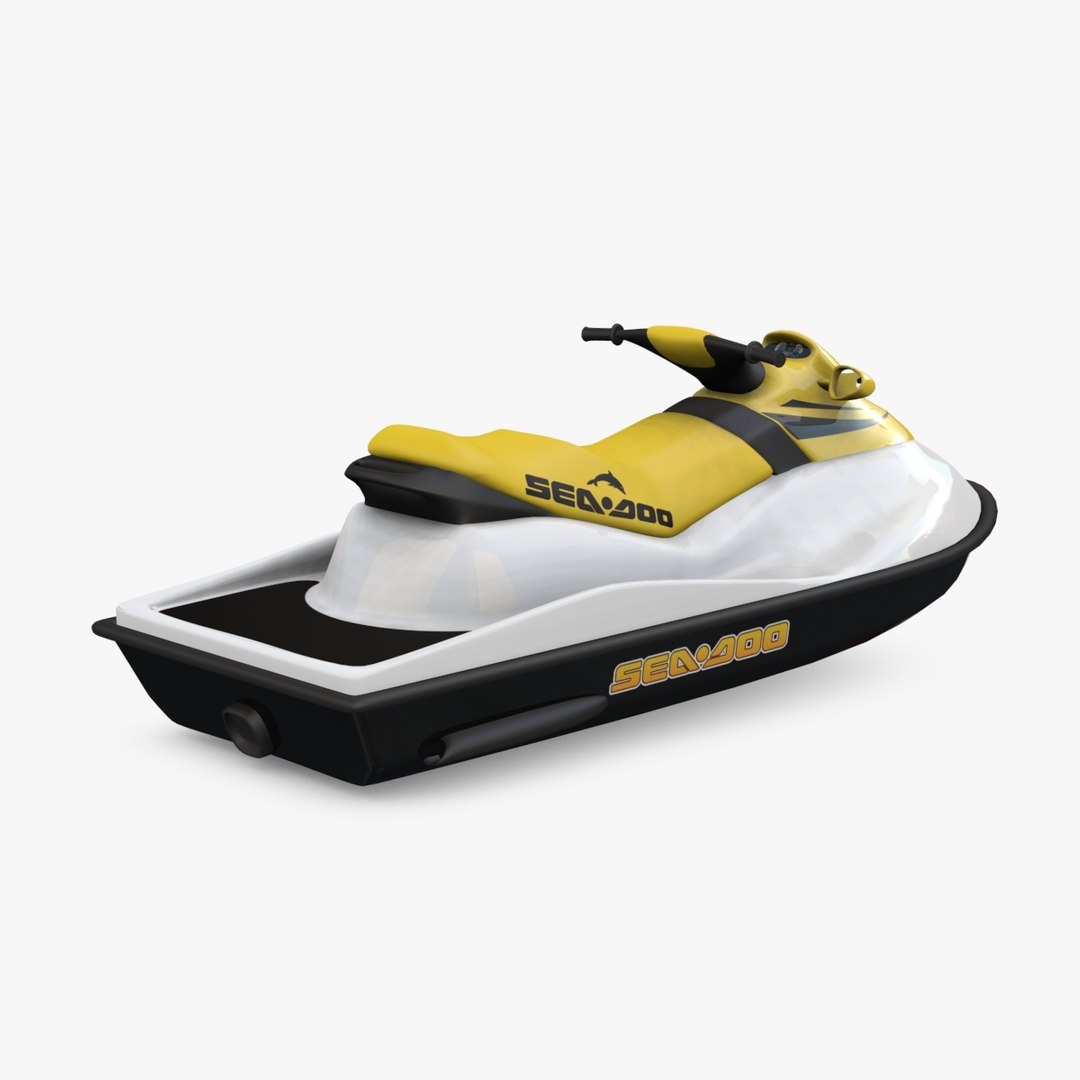 Sea Doo Water 3d Model