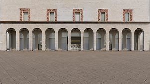 3D model Rinascente MIlano Vetrine