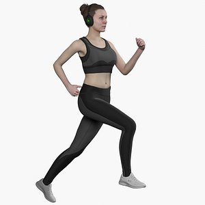 Female Runner model