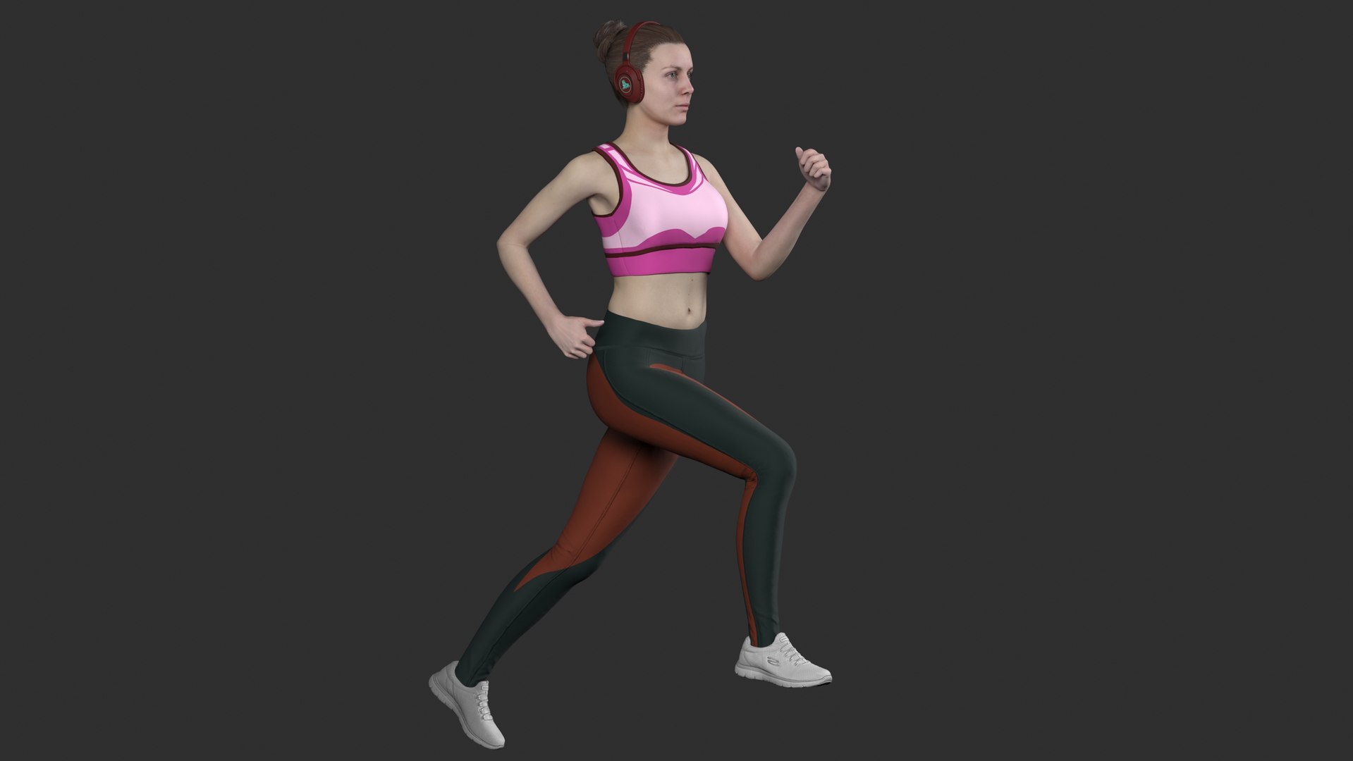 Female Runner Model - TurboSquid 2058395