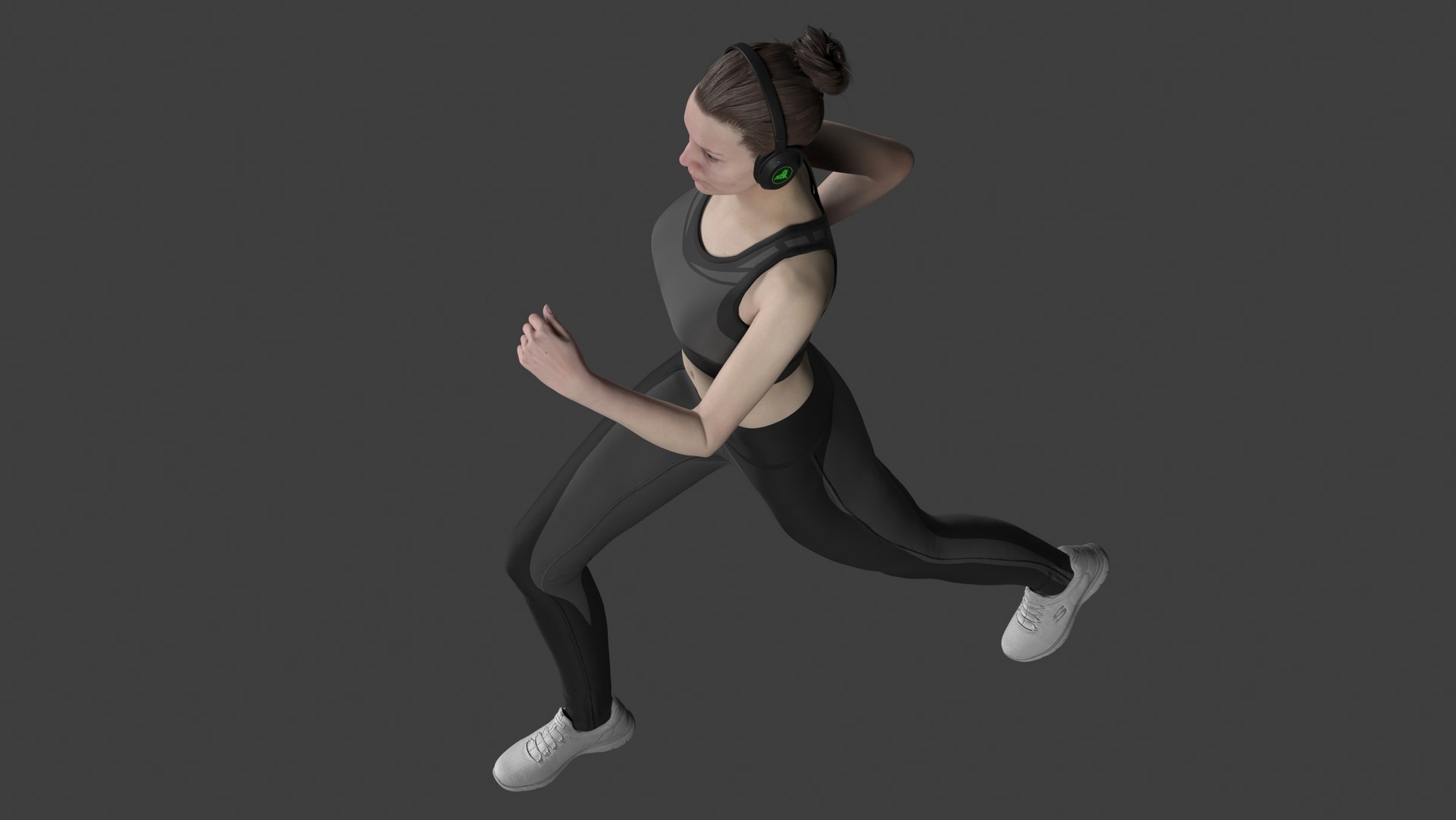 Female Runner Model - TurboSquid 2058395