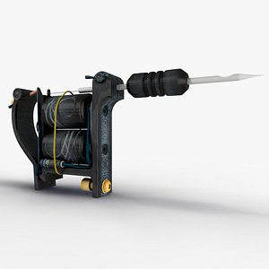 3d model of tattoo machine