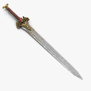 sword weapon 3D