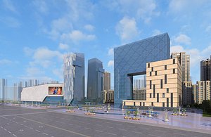 Modern Building 97 3D model