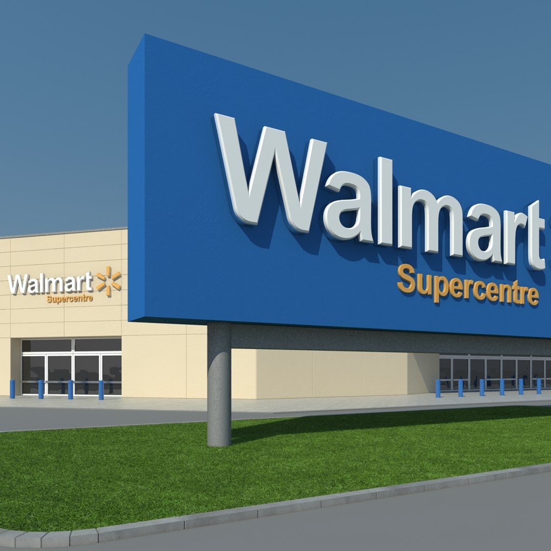 20 Wal Mart Super Center Images, Stock Photos, 3D objects