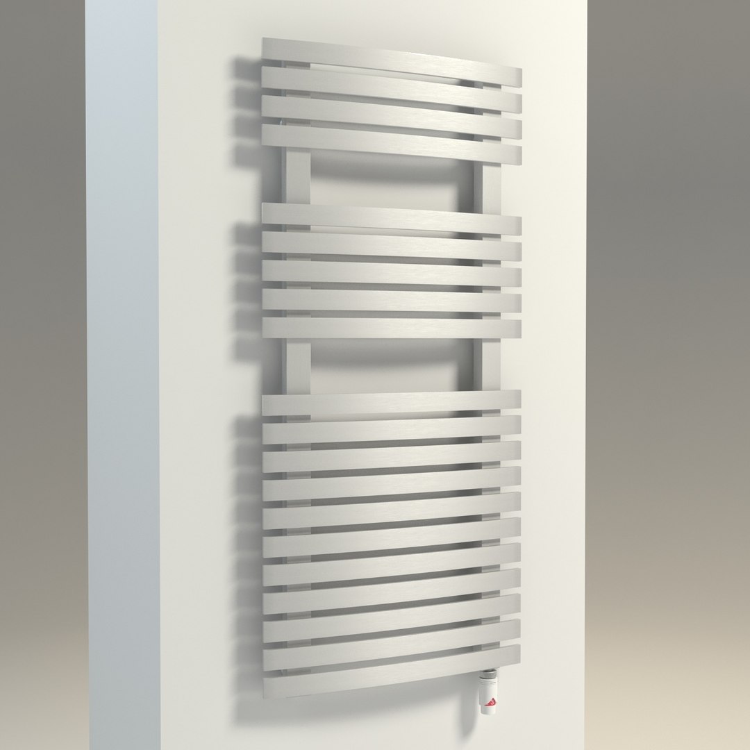 3d Model Modern Design Bathroom Heater