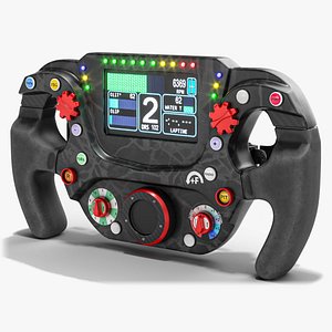 3D model Formula 3 2025 Steering Wheel
