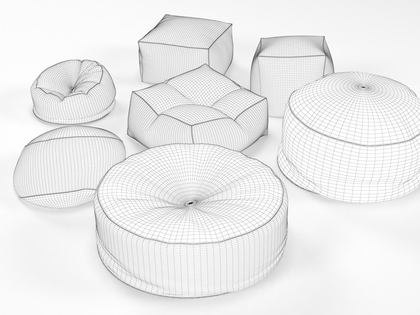 bean bag chair 3D model https://p.turbosquid.com/ts-thumb/dN/6t2hte/g8BAzI4R/beanbagchair_wireframe_0004/jpg/1585038496/1920x1080/fit_q87/9d06513b37b0b8255c12dc3d31023e96fa253918/beanbagchair_wireframe_0004.jpg