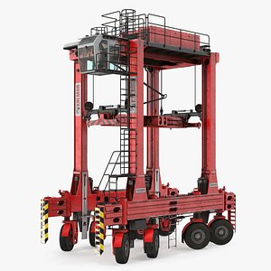 Kalmar Fastcharge Hybrid Straddle Carrier Dirty Rigged