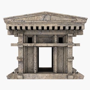 tomb entrance 3d model
