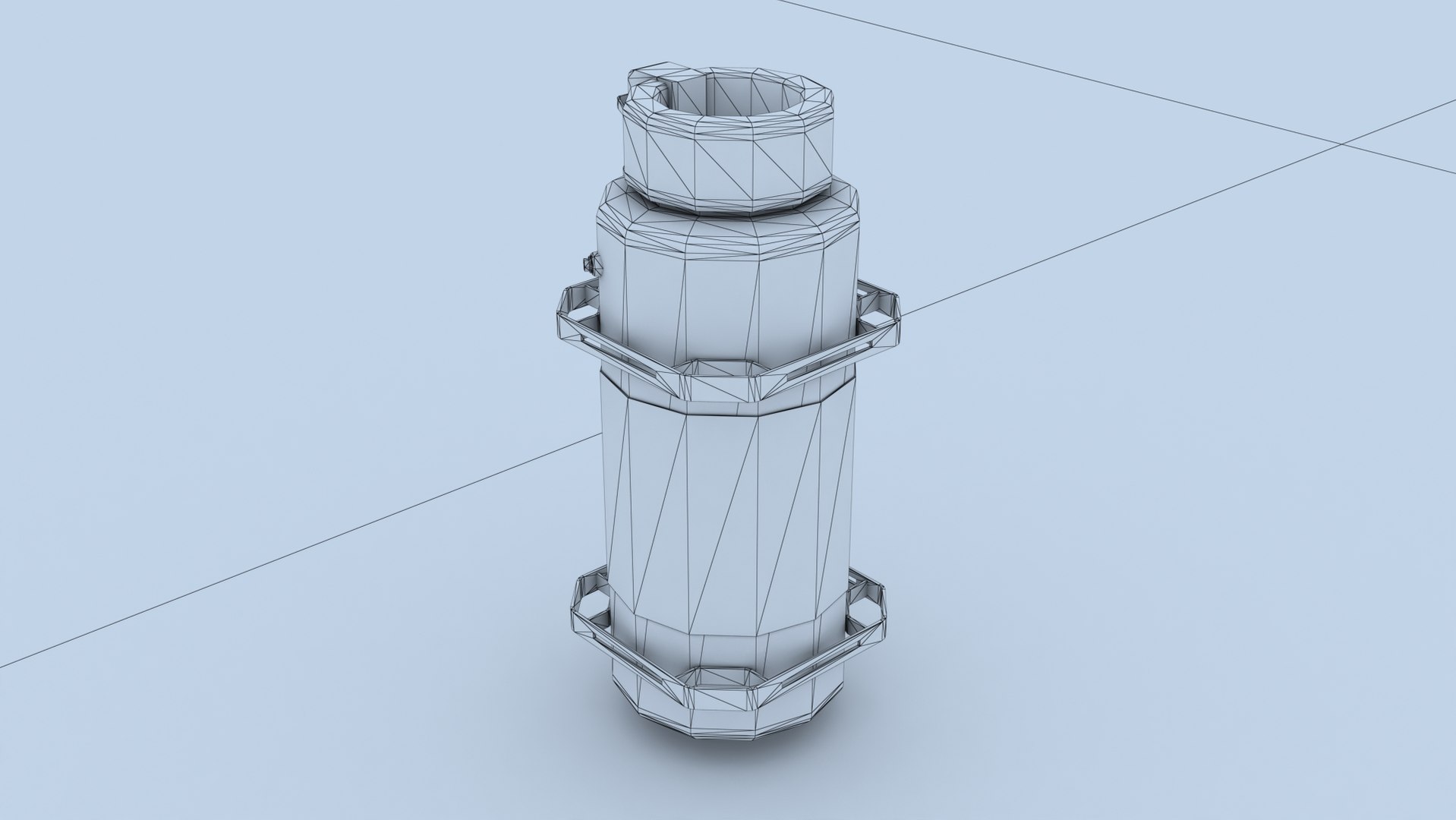 3D Gas Container Model - TurboSquid 2308050