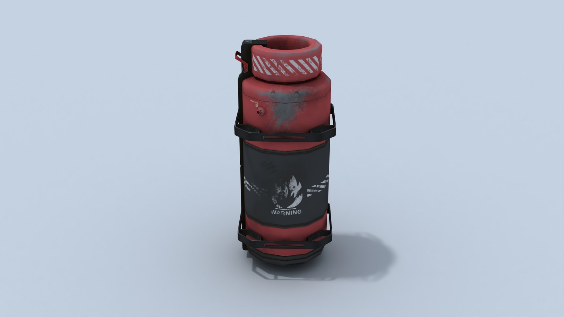 3D Gas Container Model - TurboSquid 2308050