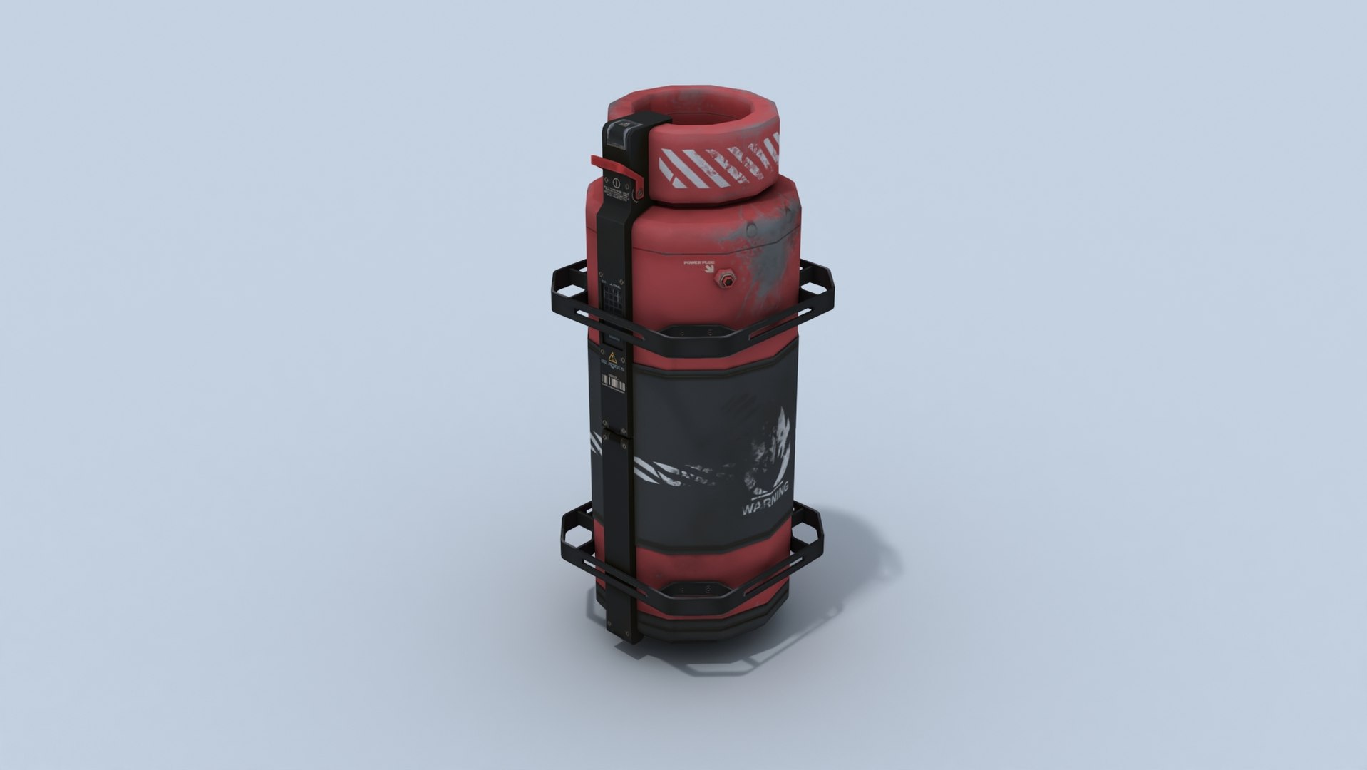 3D Gas Container Model - TurboSquid 2308050