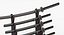 Japanese Sword Katana Display Rack Stand 5 Pcs Set