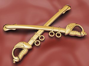 Cavalry Insignia (Gold)