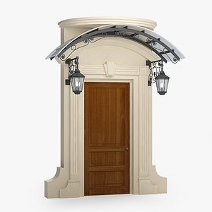 3d model entrance