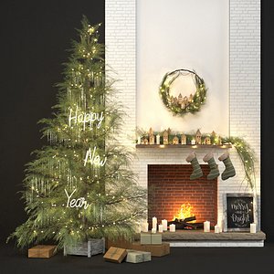 Bright Christmas Decorative Set