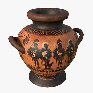 Greek Stamnos Vase