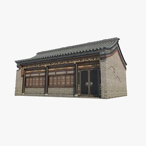 3D Ancient Asian Architecture Study