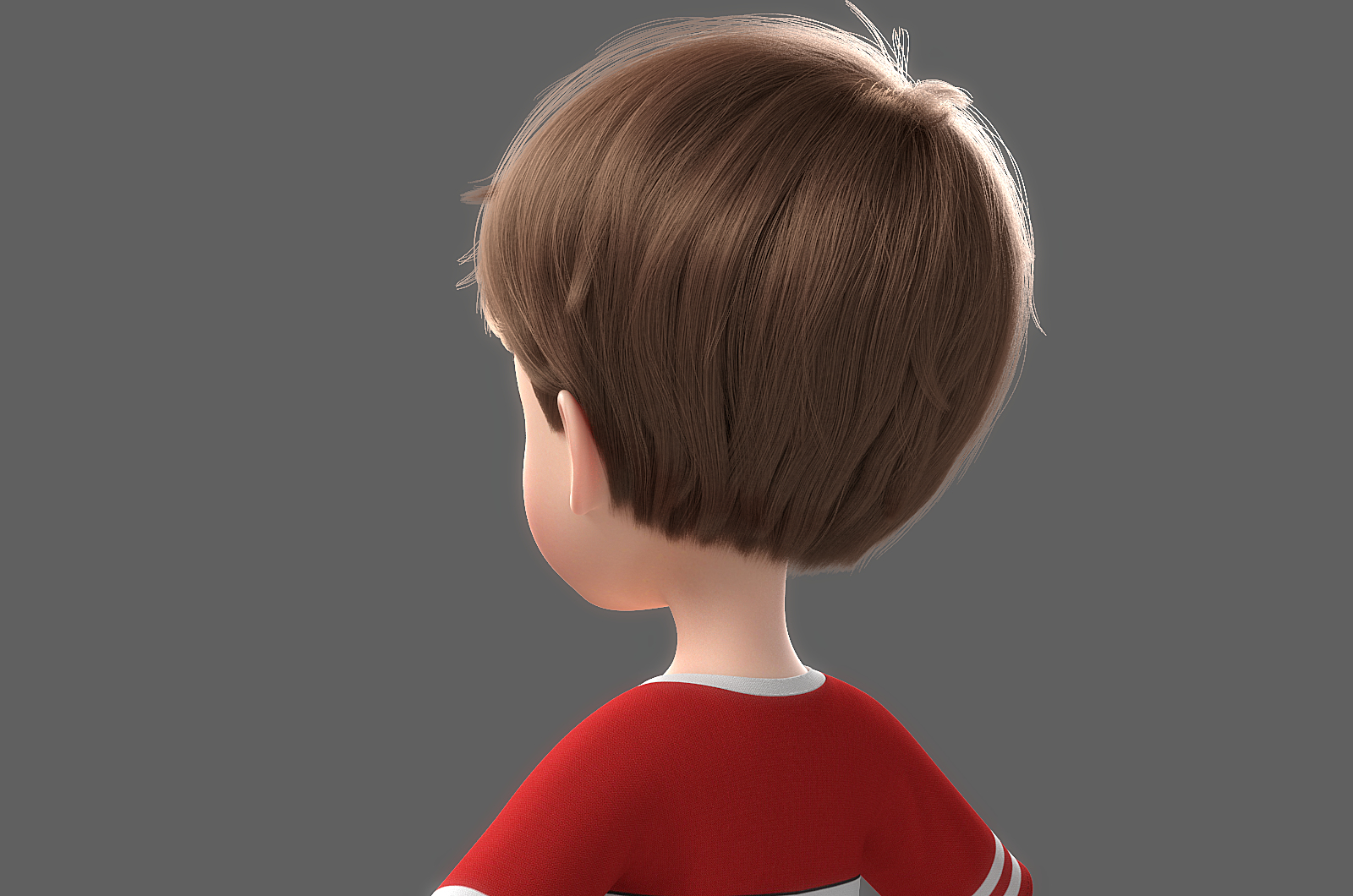 3D Cartoon Boy Rigged Model - TurboSquid 1420237