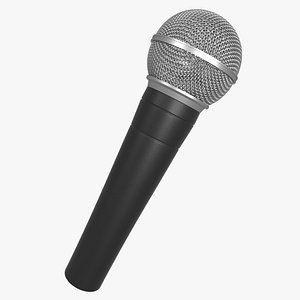 3d realistic microphone