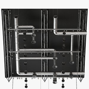 ceiling ventilation 9 3D model