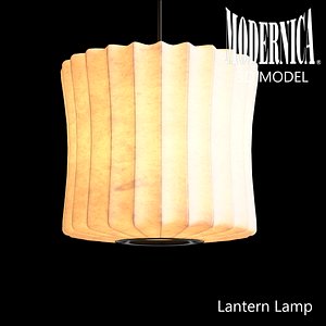 3d model modernica lantern lamp