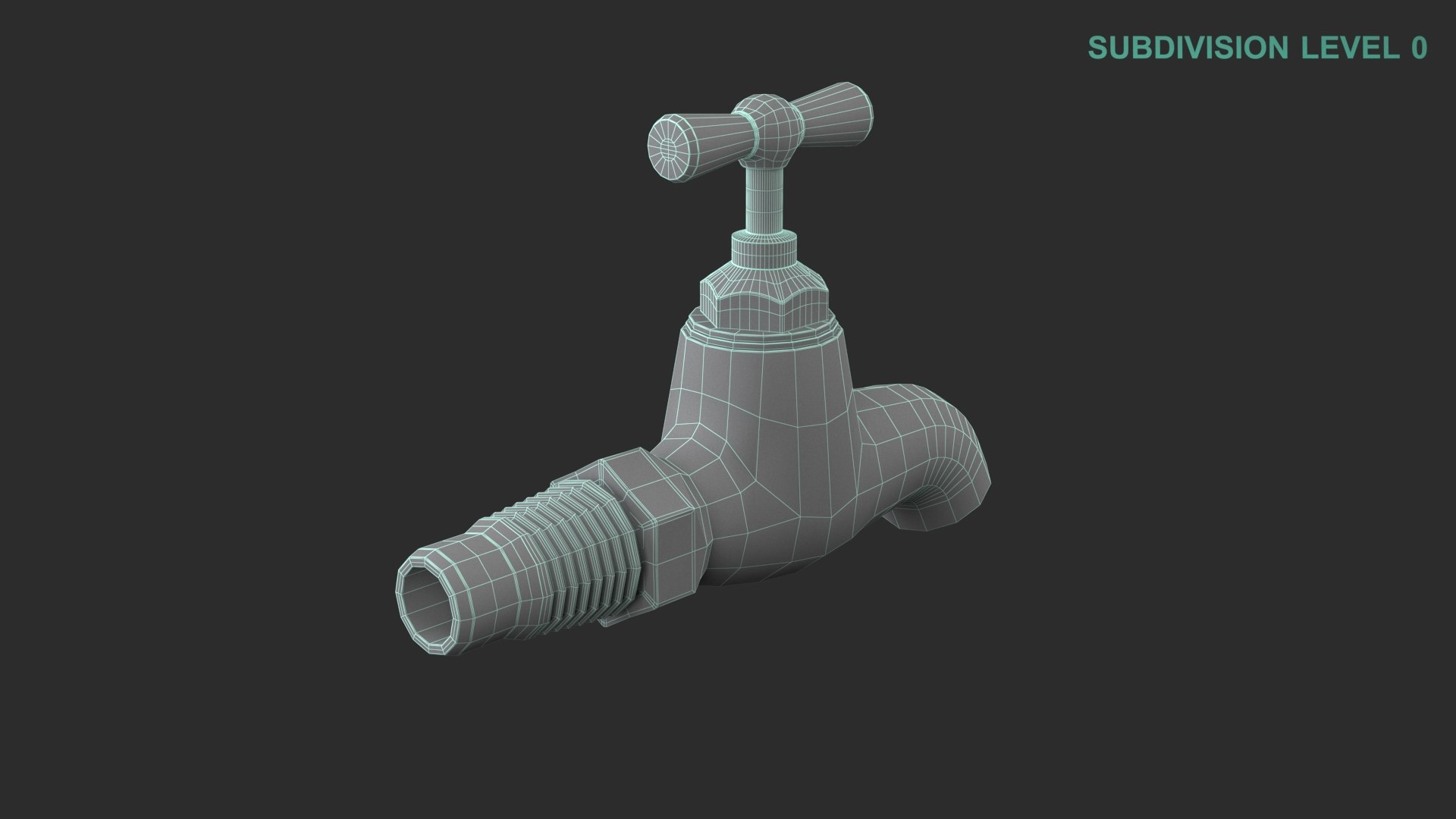 Faucet 3D model https://p.turbosquid.com/ts-thumb/dN/lxe8Zw/6y/wireframe0009/jpg/1679571146/1920x1080/fit_q87/cbaa0135daa833e4e371479a590c65bb35b9f1ef/wireframe0009.jpg