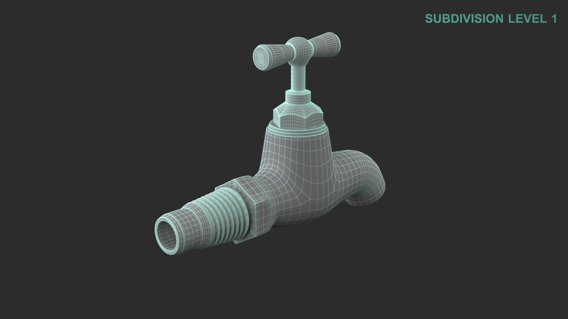 Faucet 3D model https://p.turbosquid.com/ts-thumb/dN/lxe8Zw/Z6/wireframe0006/jpg/1679571144/1920x1080/fit_q87/7bd81212ae9389e3621f127981f07cdcff718d72/wireframe0006.jpg